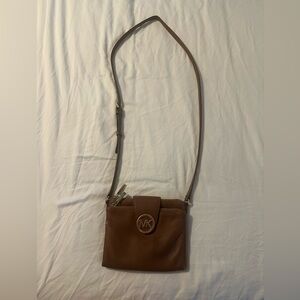 MK Tan Crossbody Purse
